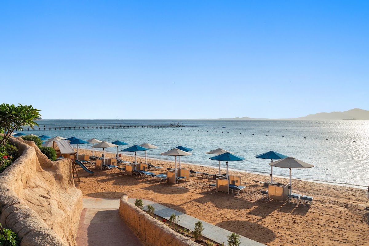 Pickalbatros Palace Resort Sharm El Sheikh: пляж и море