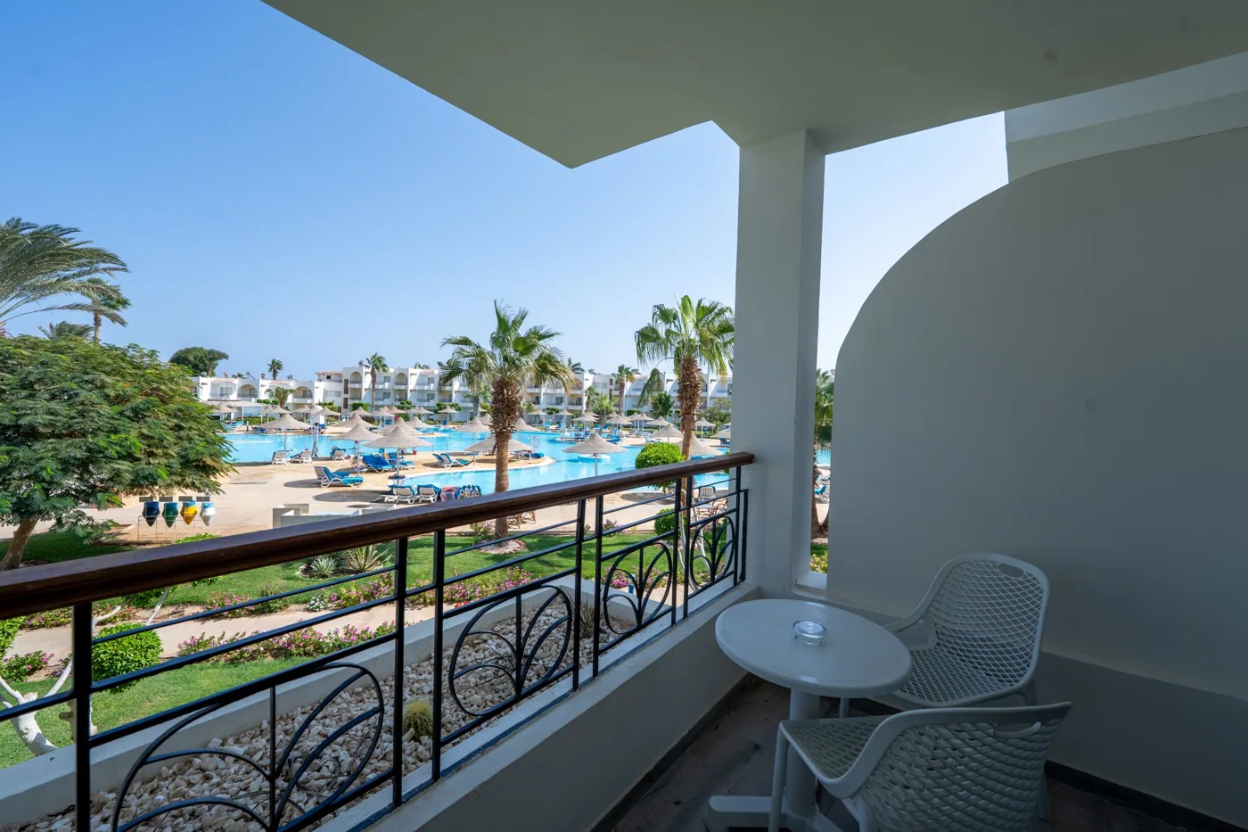 Jaz Palmariva Beach 4★: вид с балкона